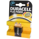 Pile alcaline 9V Duracell Plus Power x 1 - 9V