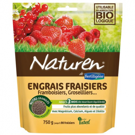 Engrais fraisiers 750g Naturen - Fertiligène