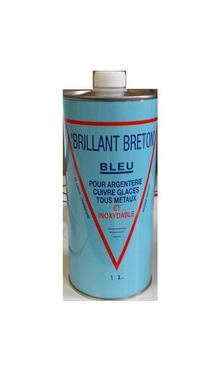 Brillant Breton bleu Nettoyant argenterie 1L