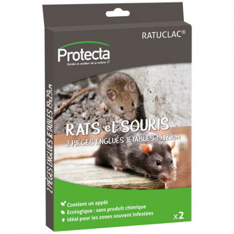 Ratuclac pièges pour rats et souris